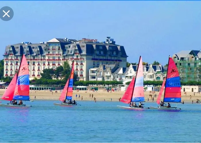 Apartmán Cosy A Saint-andre-des-eaux De 47 M² Avec Jardin